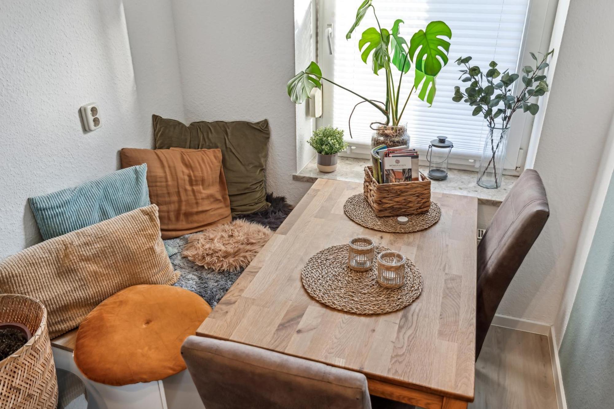 Roby-Erfurt Hbf-Nah, Balkon Apartment Exterior foto