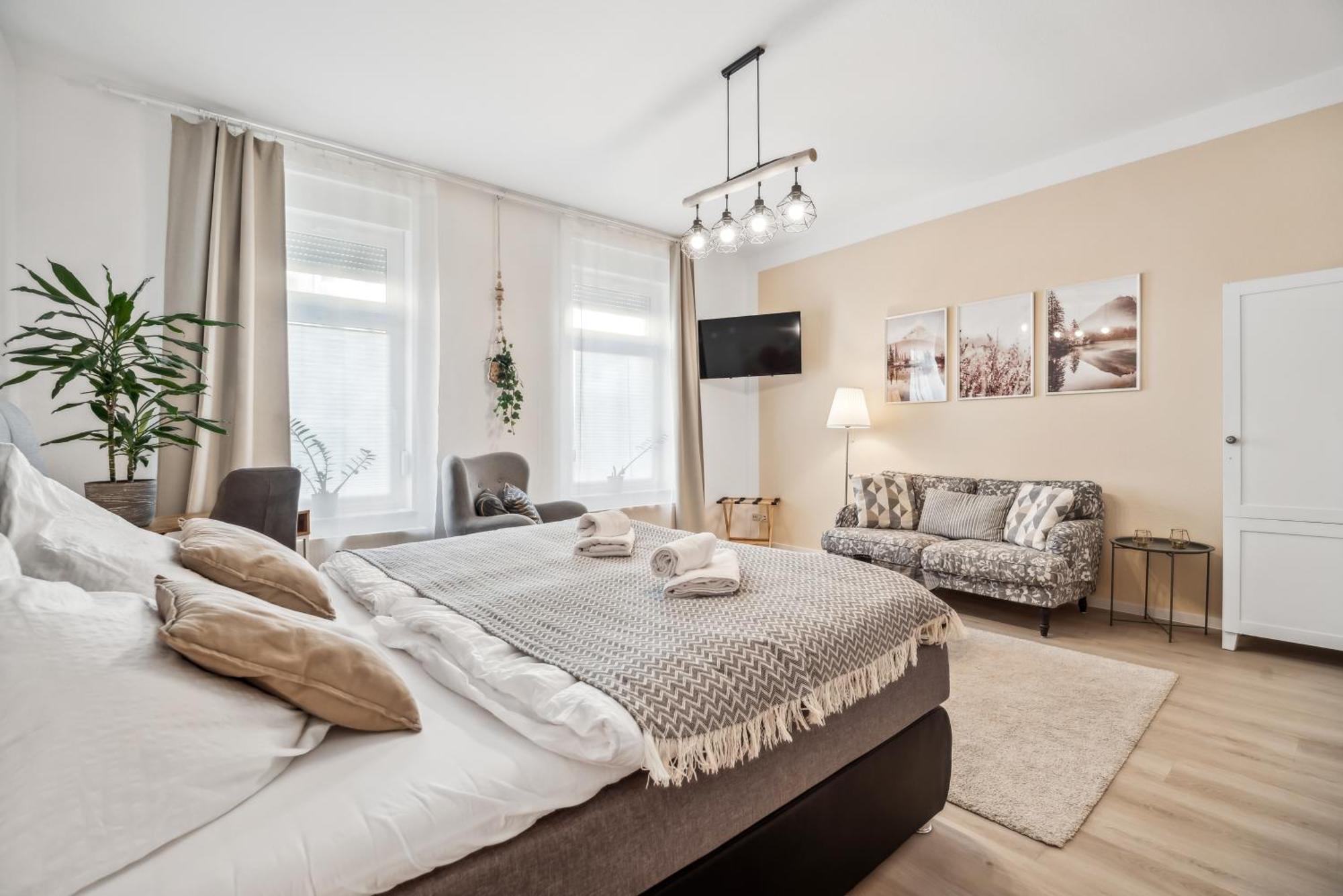 Roby-Erfurt Hbf-Nah, Balkon Apartment Exterior foto